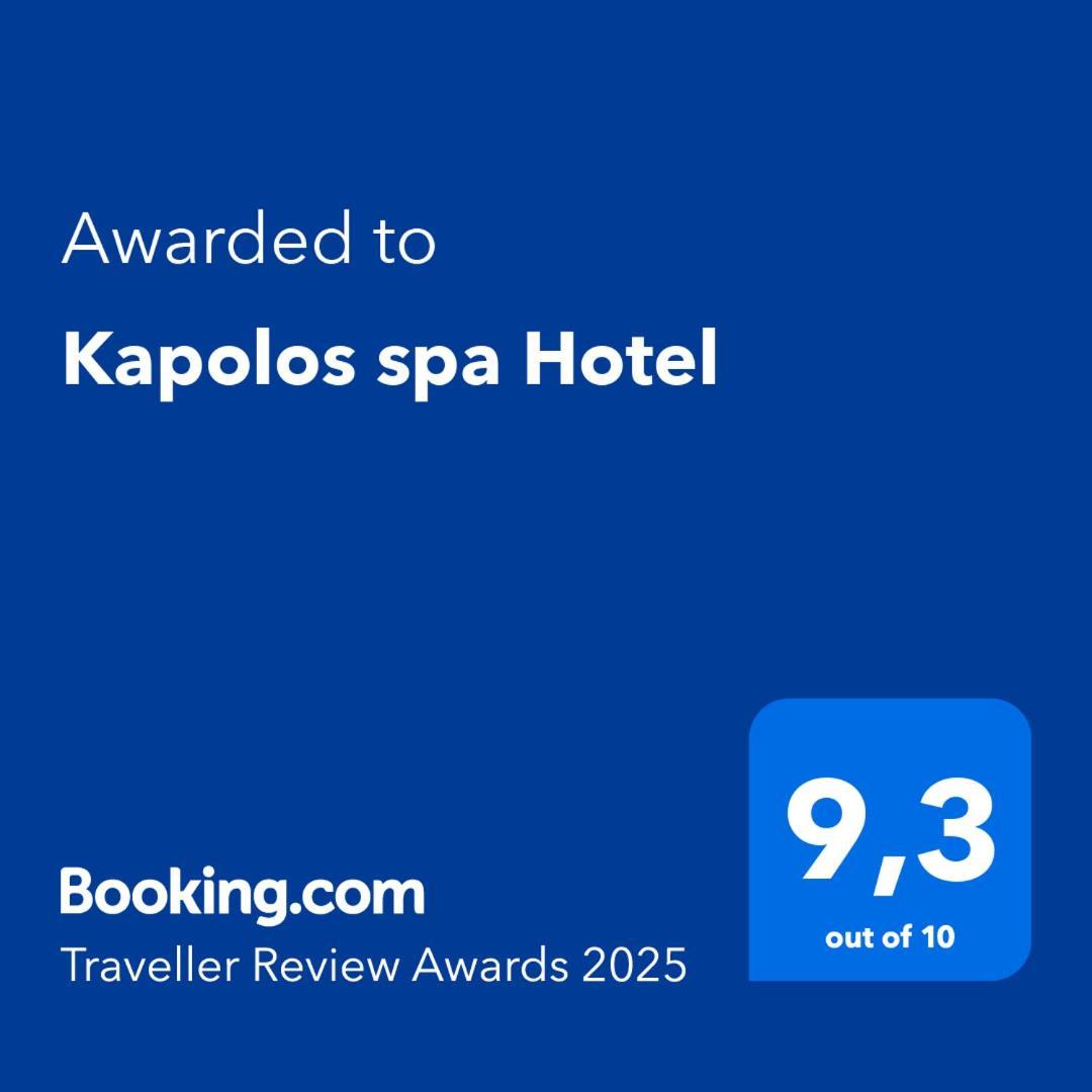Kapolos Spa Hotel 루트라 에디프수 외부 사진